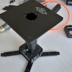 Rotation 360 Degree Projector Ceiling Mount Horizontal Bracket