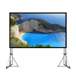 Large Foldable Projector Screen With CE FCC ROHS Certification