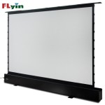 Outdoor ALR Electric Foldable Outdoor Projector Screen Floor Rising